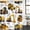 White, variant on Construction Truck Shower Curtain Set - Small 36" x 72" Washable Bathtub Curtain with 12 Hooks, Cartoon Grips and Bulldozers Turmeric Waterproof Fabric Shower Curtains for Bathroom/Bathtub Décor