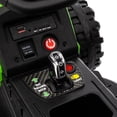thumbnail image 5 of 24V 400W Ride on Tractor with Trailer, Powered Electric Tractor Toy W/Remote Control, 3 Speed Adjustable, Power Display, USB, MP3 , Bluetooth, LED Light, 5 of 7