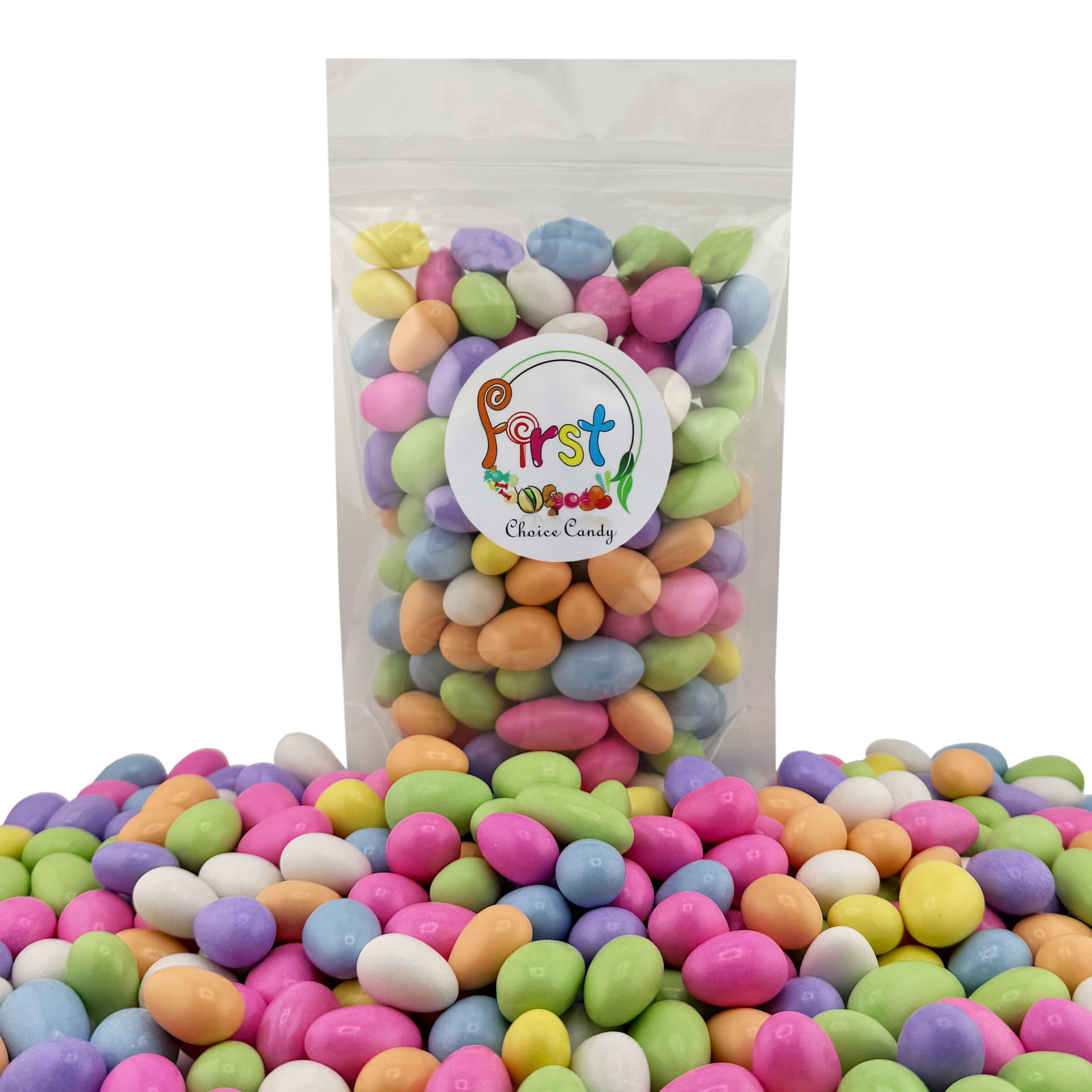FirstChoiceCandy Jordan Almonds (2.5 Pound, Assorted Pastel Colors)