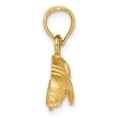 thumbnail image 2 of 14k Yellow Gold Manatee Pendant Charm, 2 of 4