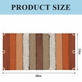 thumbnail image 3 of Burnt Orange Brown Fluorescent Light Covers, Farmhouse Vintage Wooden Magnetic Light Covers for Ceiling Lights, Fluorescent Ceiling Shade Filters for Classroom Bedroom Office 4x2Ft x 1PCS, 3 of 8