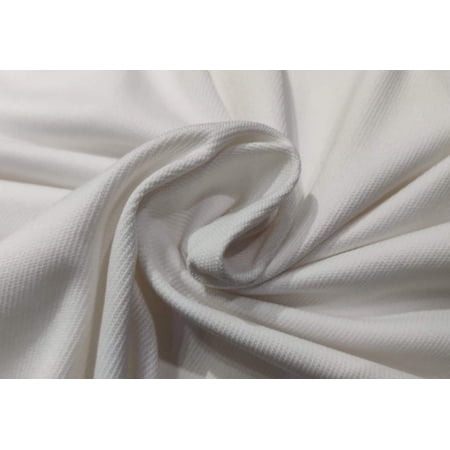 Tencel Knitted Jersey Fabric [300 grams per meter] 80" wide available in 5 COLORS white / black / navy/ charcoal/wine