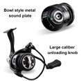 thumbnail image 3 of Carrete de pesca giratorio Ygjytge Metal 5.2/1 Relación Engranaje Spinning multiusos, 3 of 9