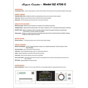 Equator Advanced Appliances Equator Fully Built-in All-in-One Combo Washer-Dryer Ventless