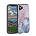 thumbnail image 1 of Pink-Marble-284 Phone Case, Degined for iPhone 11 Pro Max Case Men Women, Flexible Silicone Shockproof Case for iPhone 11 Pro Max, 1 of 1