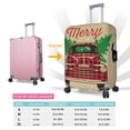 thumbnail image 6 of Kll Christmas Vintage Red Truck Luggage Cover Suitcase Cover Suitcase Protector-X-Large, 6 of 8