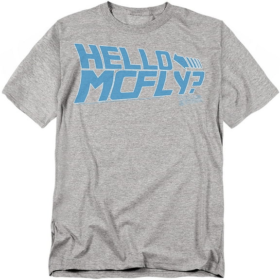 Back To The Future T-Shirt Hello Mcfly Unisex Graphic Tee For Men & Women