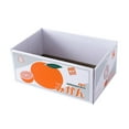 thumbnail image 2 of DOLITY Cardboard Cat Scratcher Box Grind Claws Kitty Kitten Durable Cat Scratch Pad Orange, 2 of 9