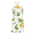 thumbnail image 4 of GERsome 2 Piece Womens Pajamas Set Cute Print Sleepwear Tank Tops and Ruffled Shorts Loungewear Outfits S-XXL, 4 of 8