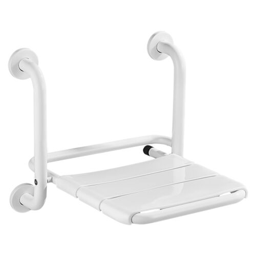 Folding Shower Chair Wall Mounted Fold Down Shower Seat 330 LB Capacity
