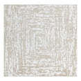 thumbnail image 2 of Unique Loom Hermitage Collection Area Rug - Armor (7' 10" Square White Bone/Beige), 2 of 6