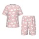 thumbnail image 1 of Balery Rabbit And Cloud Conjunto de Pijama Infantil de Manga Corta con Estampado – Ropa de Dormir de Algodón Suave-X-Large, 1 of 6