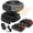 2batteries, variant on Portable Battery Powered Heater, Quiet & Long-Lasting Compact Space Heater with USB Charging Ports, 2 Adjustable Heat Settings, and Anti-Tilt Safety Protection