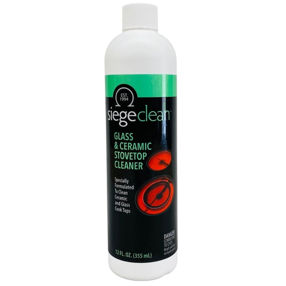 775L, Siege Glass & Cermaic Stovetop Cleaner, 12 oz, Earth Friendly, Made in USA