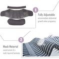 thumbnail image 4 of Cinturón para mujer embarazada - Cinturón de soporte para la cintura y el abdomen para mujer embarazada - Cinturón para la cabeza para mujer embarazada elástico y cómodo - Cinturón transpirable (adec, 4 of 5
