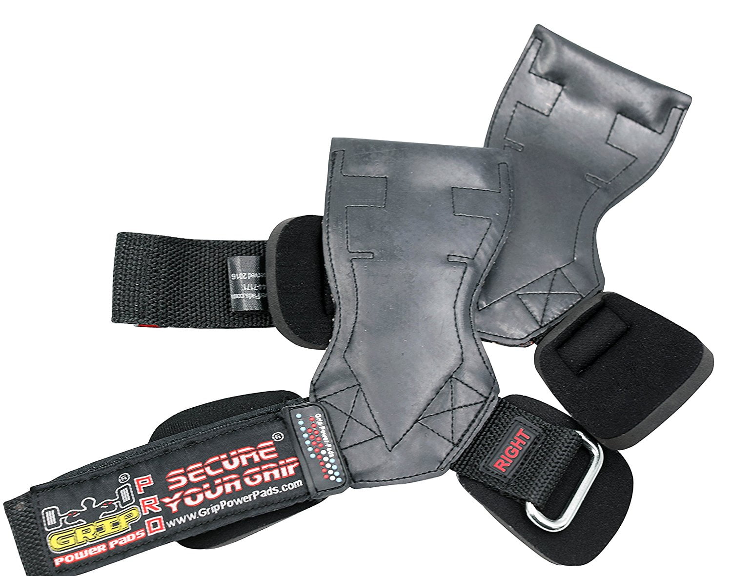 Prodigy Wrist Wraps Straps Weight Lifting Grips Padded and Adjustable Gloves Alternative to Power Hooks 
