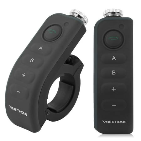 Remote Control Full Duplex NFC 1200M Helmet Headset FM Radio 5 Riders Waterproof Bluetooth Intercom BT Motorbike Interphone