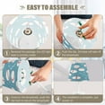 thumbnail image 5 of BZSMCE Table Lamp Creative Baseball Blitz Pattern Simple Pattern Night Light, 5 of 8