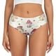 thumbnail image 1 of Fotbe Floral Mushroom Calzones Estampados para Mujer – Ropa Interior de Algodón, Cómoda, Suave y Elástica-Large, 1 of 6