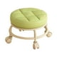 thumbnail image 1 of Taburete bajo con ruedas, asiento bajo con ruedas, moderno, para adultos y niños, de baja altura, de cuero PU para Verde, 1 of 9