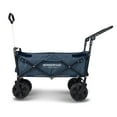 thumbnail image 3 of WonderFold Utility Wagon 35 cu ft / 150 lb Capacity Garden Wagon with All-Terrain Wide Tires, Blue, 3 of 9