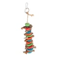 thumbnail image 2 of Chewing Toys, Safe Colorful Food Coloring  Bark Chewing Toys Interesting  For Birds, 2 of 8