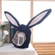 thumbnail image 5 of 2 piezas de capucha con orejas de conejo, gorro de conejo de peluche, accesorio de disfraz unisex, 5 of 7