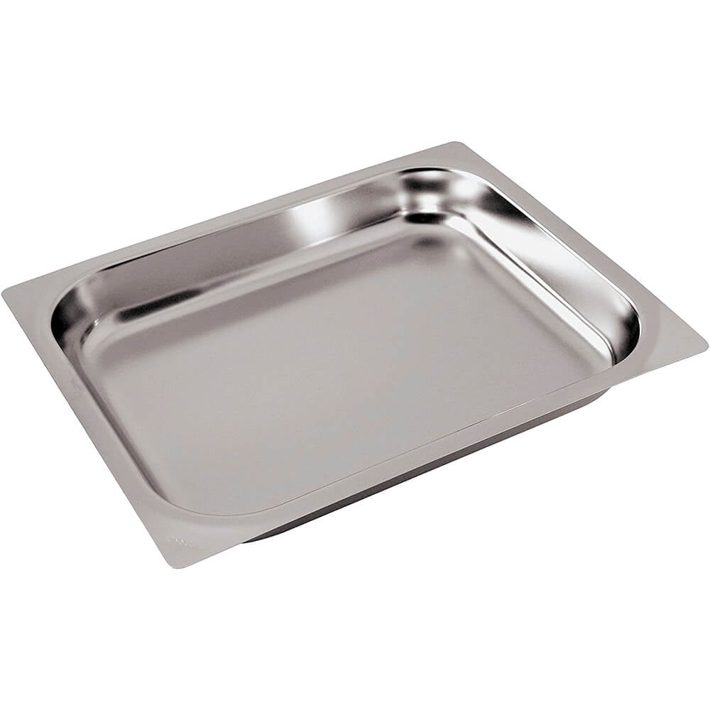 2/3 Paderno World Cuisine 14 inches by 12 1/2 inches Stainless-steel Standard Lid for Hotel Pan 