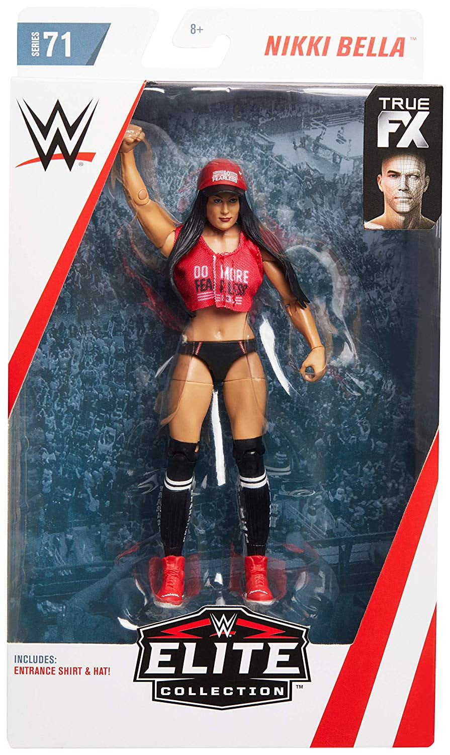 Accessories for WWE Wrestling Figures Nikki Bella Fearless Cap Mattel 