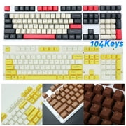 SPRING PARK 104 Keys PBT Assorted Color Universal Keycaps for Cherry MX Mechanical Keyboard
