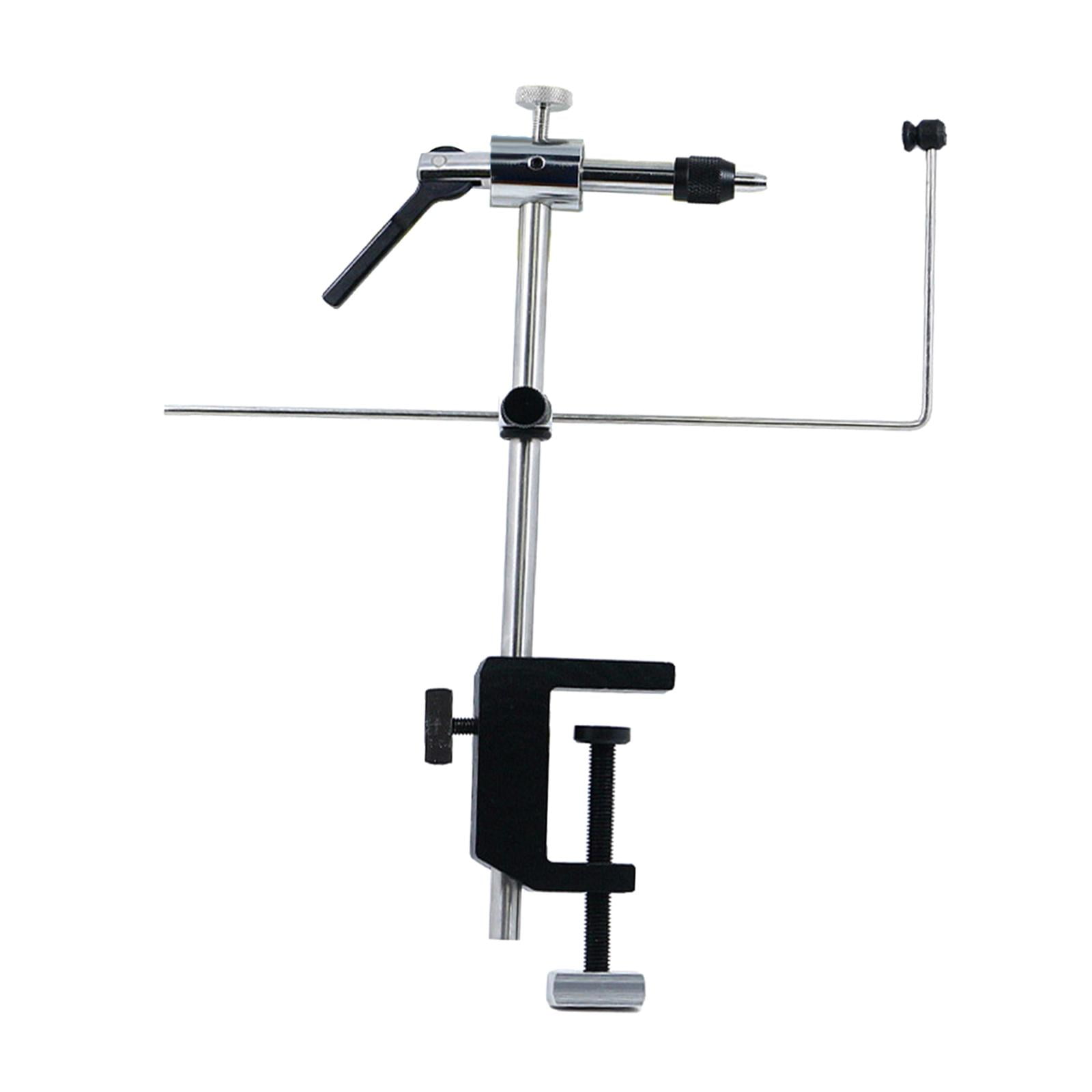 Fly Tying Vise Fly Vise Universal Multiple Adjustments Professional with Long Handle Rotatable for Teasers and Jigs Fly Tying Tools Rotary