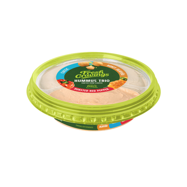 Fresh Cravings Hummus Trio for Breakroom Kitchen - Walmart