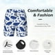 thumbnail image 3 of Balery Whale Bañador para hombre, shorts de playa de secado rápido con entrepierna y forro de compresión-Large, 3 of 6