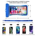 thumbnail image 5 of Waterproof Phone Pouch Floating IPX8 Glitter Waterproof Cell Phone Case Dry Bag, 5 of 5