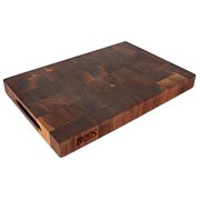 John Boos CCB Reversible Wood Chopping Board, 18 x 12 x 1 3/4, Walnut