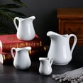 thumbnail image 4 of MasteelfCA Ceramic Milk Pitcher Handheld Frothing Pitcher Household Creamer Pitcher 250ml, 4 of 8