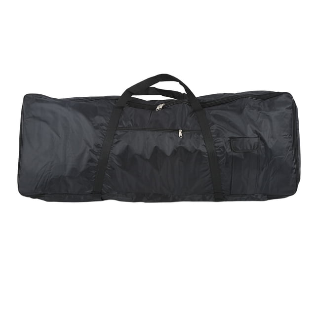 Bolsa para teclado de 76 teclas, tela Oxford negra, funda para teclados, funda para órgano electrónico