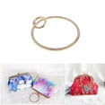 thumbnail image 2 of tredstone Metal Ring Purse Handles with Spring Gate O-Rings for Handbag Making Gold, 2 of 8