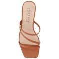 thumbnail image 5 of Journee Womens Takarah Crossover Strap Slip On Wedge Sandals, 5 of 10