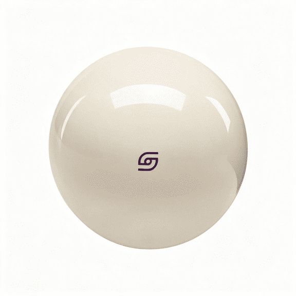 CYFW Magnetic Pool Cue Ball Phenolic Billiard Ball for Coin Operated Billiards Tables Magnetic Cue Ball