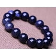 thumbnail image 4 of K-KED 6/8/10/12mm Natural Gemstone Blue Sand Stone Round Beads Delicate Jewelry Bracelet-8mm, 4 of 6
