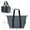 🍒 Gray_Hot#5280, variant on Large Capacity Picnic Bag Insulated Tote – 20L Portable Thermal Cooler Basket with Handles, Durable Foldable Cloth, Aluminum Film Lining, Outdoor Camping Travel Grocery Storage