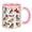 Pink, variant on Patriotic Cardinal Coffee Mug, Ceramic Independence Day Mug, Morning Tea Cup for Office Home Kitchen,Independence Day 4th of July Drinkware Vintage Art Idea for Men Women