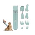 thumbnail image 1 of Dog Clipper Dog Grooming Kit with 4 Blade Heads - Green, 1 of 6