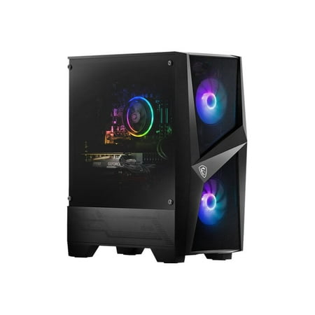 MSI - Codex ZS Gaming Desktop - AMD Ryzen R7-5700G  - 16GB Memory - NVIDIA GeForce RTX 3060 Ti - 500GB SSD - Black - Black