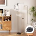 thumbnail image 2 of Floor Lamps for Living Room with Color Temperatures LED Bulb Standing Lamp Tall with Adjustable Shade Tall Lamps for Bedroom Office Classroom Dorm Room Apartment W Bulb Includ, 2 of 7