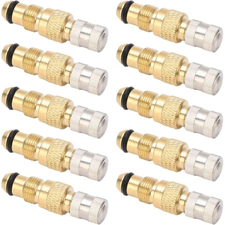 Tractor Air Liquid Valves, 10PCS Tractor Air Liquid Tire Valve Brass ...