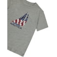 thumbnail image 2 of Nautica Boys' Flag Sail T-Shirt Color: heather gray Size: 18 - 20, 2 of 3