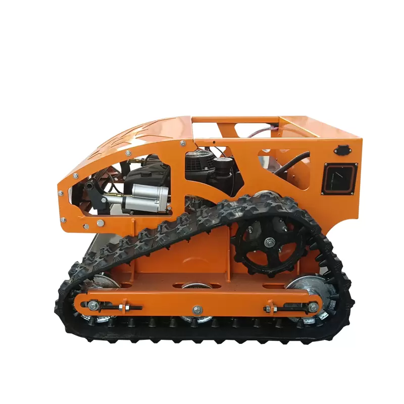 Wolfequip 21" Battery Robotic Lawn Mower, 0.25 Acre Capacity, Remote Control Automatic for 45° Slope