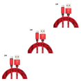 thumbnail image 1 of Seitruly Cable de carga Tipo-C Cable de carga rápida Cable de datos trenzado de nailon Accesorio para cable de teléfono, 1 metro, rojo Rojo 1 metro 3Conjunto, 1 of 6